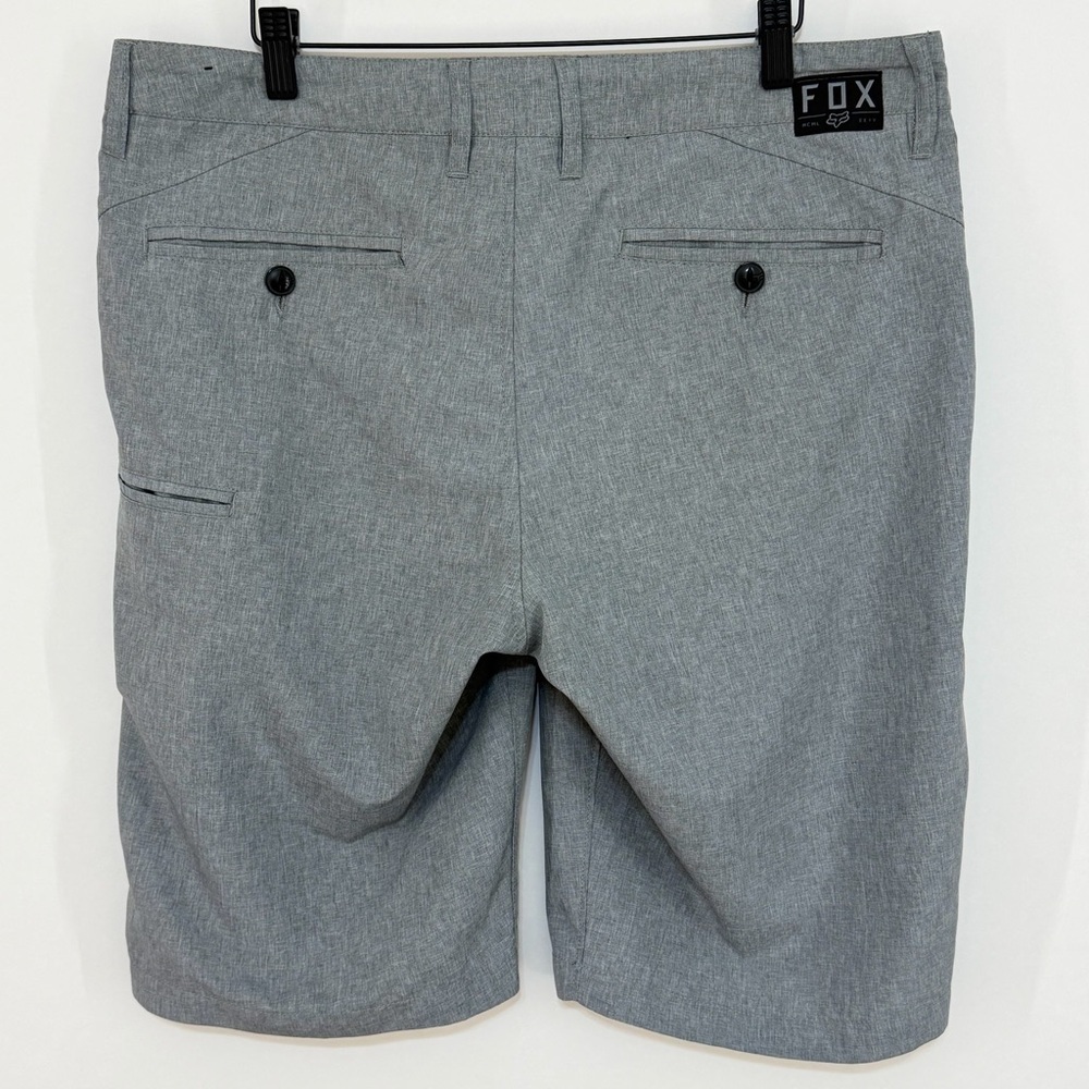 Fox Racing Men's Shorts Gray Size 34 - Picture 3 of 7